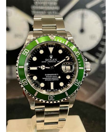 Rolex Submariner 41mm ghiera verde 